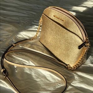 BRAND NEW NEVER USED GOLD MICHAEL KORS